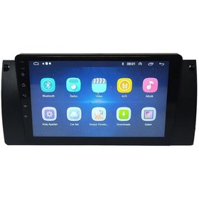 Resim Bmw E39 / E39 1995-2003 9 inç 8-128 GB Android Carplay Multimedya 