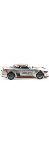 Resim Die Cast Çek Bırak Metal Gri Yarış Arabası 