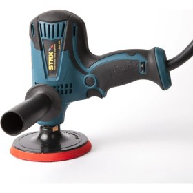 Resim Staxx Power Yarı Professıonel 6 Kademeli Devir Ayarlı Zımpara Mini Polisaj Makinası 125 mm 1200W 