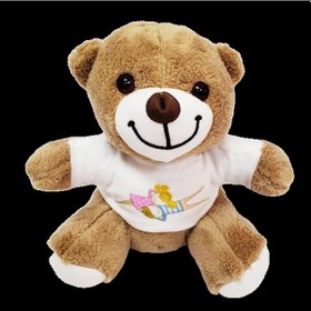 Resim Sevimli Tişörtlü Peluş Ayıcık 