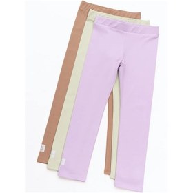 Resim Babybunny Tayt Legging Takımı, 3 Parça, Likralı 15842321 Yeşil 