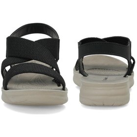 Resim Polaris 409073.z Siyah Kadın Dolgu Topuk Sandalet 409073.z6fx 000000000102251900 
