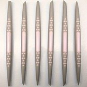 Resim 6 Adet Yumuşak Uçlu Silikon Şekillendirme Aletleri - Çiçek Desenli, Kil, Mum ve Polimer Reçine Sanat için Elektriksiz El Aleti - Detaylı Nokta Desenler, Ergonomik Saplar, Profesyonel & Başlangıç Dostu Sanat Malzemeleri, Dokulu Tutuşlu Esnek El İşi Kalıpları 