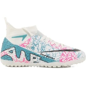 Resim Beyaz Turkuaz Unisex Halı Saha Ayakkabısı Air 600 G Beyaz-turkuaz Beyaz - Turkuaz 