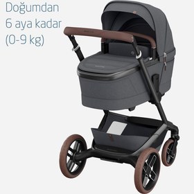 Resim Maxi-Cosi Fame Yatış Pozisyonu Ayarlanabilir Ekstra Geniş 0-9 kg Portbebe Twillic Graphite 