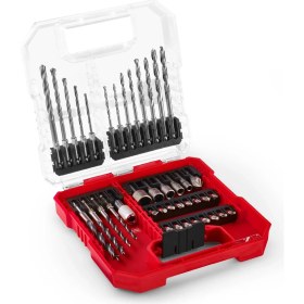 Resim Einhell L-Case 40 Parçalı Uç ve Matkap Seti (25 mm Uçlar, Hızlı Değiştirilebilir Uç Tutucu, Lokma Anahtar, Havşa, Metal, Beton ve Ahşap Matkap Uçları, Saklama Kutusu Dahil) - 49109053 