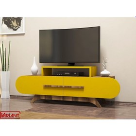 Resim Variant Variant Rose Tv Sehpasi Tv Ünitesi ( Ceviz-Sari ) 