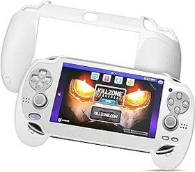 Resim Sedicoca Tetikleme Tutamakları El Tutamağı Uyumlu Dayanıklı Joypad Plastik Esnek El Tutacağı PS Vita Playstation Vita 1000 (PCH-1000) ile Uyumlu Beyaz 