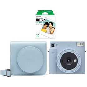 Resim Fujifilm İnstax SQ1 Şipşak Fotoğraf Makinesi+Çanta+10'lu Film (Fujifilm Türkiye Garantili) 