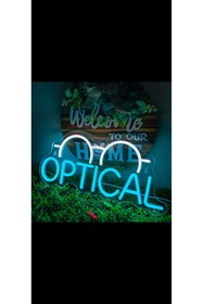 Resim NEON LED KAYSERİ Optical Yazılı Gözlük Optik İçin Neon Led Tabela 