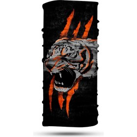 Resim Dair Aksesuar Kaplan Tıger Desenli Motosiklet Boyunluk Bandana 