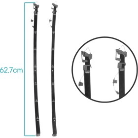 Resim Alpha Auto Part Mercedes W169, A180, W156 için 62.7 cm Panoramik Tavan Sunroof Tamir Seti 
