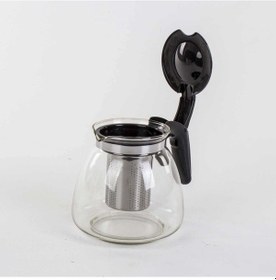 Resim Cam Süzgeçli Demlik Renkli 