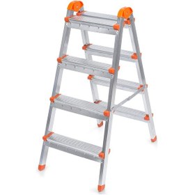 Resim 4+4 PROFİL ÇİFT ÇIKIŞLI MERDİVEN 