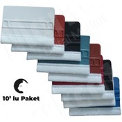 Resim Keçeli Ragle 10 Adet Folyo & Cam Filmi Yapıştırma Aparatı 