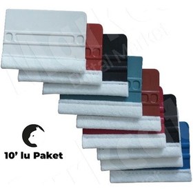 Resim Keçeli Ragle 10 Adet Folyo & Cam Filmi Yapıştırma Aparatı 