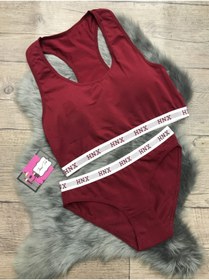 Resim ikinciten lingerie Kadın Pedli Sporcu Sütyen Külot Set 