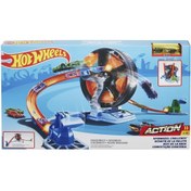 Resim GJM77 Hot Wheels, Dönen Tekerlek Macerası Yarış Seti / 4-8 yaş 