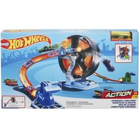 Resim GJM77 Hot Wheels, Dönen Tekerlek Macerası Yarış Seti / 4-8 yaş 