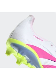 Resim adidas Predator League Ft Fg/Mg Profesyonel Erkek Krampon PEMBE | Orjinal 