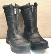 Resim Huqqa 1051 Bayan Peluşlu Kar Botu Siyah 
