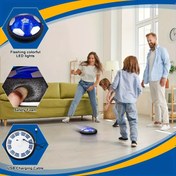 Resim LED Aydınlatmalı Müzikli Yüzen Futbol Topu - İç mekan eğlence oyuncakları, Noel veya doğum günleri için mükemmel, ahşap ve fayans zeminlere uygun, gelecek tasarımı ile modern bir parti aksesuarı, çağdaş ürün yönetimi, öncelikle dayanıklılık sahibi, şekillendirmeli plastikten üretilmiş akıllıca bir süs nesnesi. Teknoloji tutkunları ile bayram alışverişcileri arasında popüler 