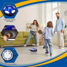 Resim LED Aydınlatmalı Müzikli Yüzen Futbol Topu - İç mekan eğlence oyuncakları, Noel veya doğum günleri için mükemmel, ahşap ve fayans zeminlere uygun, gelecek tasarımı ile modern bir parti aksesuarı, çağdaş ürün yönetimi, öncelikle dayanıklılık sahibi, şekillendirmeli plastikten üretilmiş akıllıca bir süs nesnesi. Teknoloji tutkunları ile bayram alışverişcileri arasında popüler 