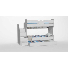 Resim MODULEROF Mdf Lake Beyaz Ranza 