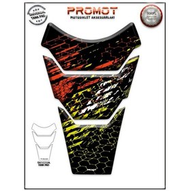 Resim Motosiklet 3d Kabartmalı Üniversal Tankpad 363 