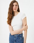 Resim Basic Body Kısa Kollu Yuvarlak Yaka Pamuklu 