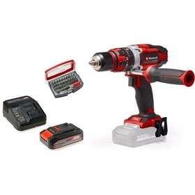 Resim Einhell TE-CD 18/48 Li-ı Akülü Darbeli Vidalama + 1 X 2.5 Ah Akü + 32 Parça Uç Seti 