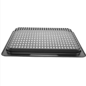 Resim Luminnaly 2 Adet Pişirme Tepsisi Yedeği, 10 Qt Örgülü Pişirme Rafı (10 Qt) (Yurt Dışından) 