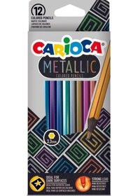 Resim Carioca Metalik Kuru Boya 12mp 039 Li 