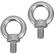 Resim Tenfowee M16 Marin Kalite Paslanmaz Çelik Kaldırma Gözcivata, Tersiyon Bağlama Aracı, Gemi İnşaatı Ve Endüstriyel Kullanim İçin 2 Adet 