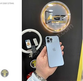 Resim Apple iPhone 13 Pro Max İkinci El YD | 128 GB | Mavi 