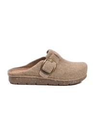 Resim Camel Keçe Anatomik Kadın Ev Terliği K-117.005 Z Camel 
