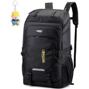 Resim Silkroadselect Runxi Life Hall Büyük Kapasiteli Sırt Çantası Erkek Seyahat Çantası Açık Dağcılık Çantası Kadın Dışarı Bagaj Çantası Spor Okul Çantası Fqı01u Siyah 