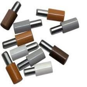 Resim blackwhiskers Raf Pimi Geçme Metal Şefaf 100 Adet 