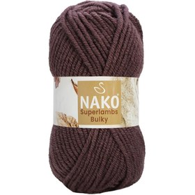 Resim Nako Superlambs Bulky - 10659- Mürdüm 