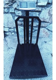 Resim 300 KG Terazi-Bariyerli-Şarjlı-Katlanır Kantar 