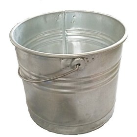 Resim Onurçeşitpazarı Metal Galvaniz Su Kovası 27 Cm Yuvarlak Su, Süt Kovası Diğer 