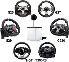 Resim XBERSTAR Driving Force Shifter for Logitech G29/G27/G25/G920, PC USB H Gear Shifter Thrustmaster T300RS Racing direksiyon sıralı H Gear Shifter 