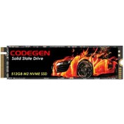 Resim ÖYKÜ VE YİĞİT CODEGEN 512GB CDG-512GB-NVME 2100- 1700MB/s M2 PCIe NVMe Gen3 Disk 