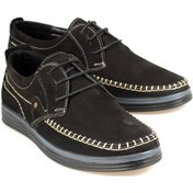 Resim Kyatto Hakiki Deri Bağcıklı Süet Erkek Ayakkabı 