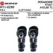 Resim Scoyco H11 Bayan-Çocuk Dizlik Ayarlanabilir Cırt Bantlar 