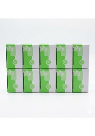 Resim 10 Adet Mix Gold & Silver Raptiye 10x20'li Paket - Metalik Karışık Renkli Pano Çivisi 