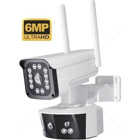 Resim Okam O-kam-3032 6mp Dual Lens Wıfı Ptz Camera 