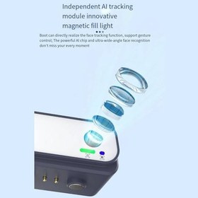 Resim SHABD F12 Taşınabilir 3 Eksenli Gimbal Akıllı Telefon Sabitleyici, Taşınabilir Telefon için Selfie Çubuğu, Vlog Telefon için Selfie Çubuğu, Sallama Önleyici Video Kaydı 