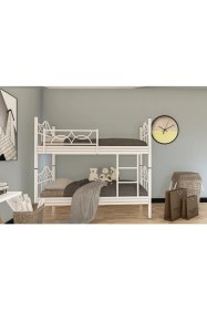 Resim Metalia Hazar Ranza Beyaz (90x200) 