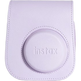 Resim Instax Mini 12 Lila Deri Çanta 